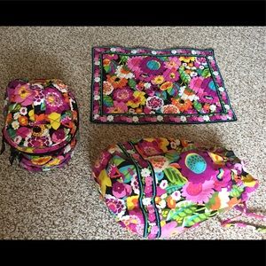 Vera Bradley Va Va Bloom Set